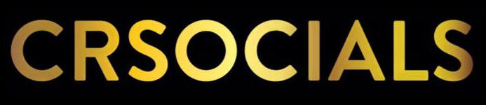 crsocials-logo-black-gold.jpg CRSOCIALS logo black and gold branding